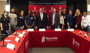 Sec of Education visits Reynolds